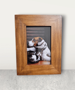 Alternative view of Wooden photo frame - Golden Oak color