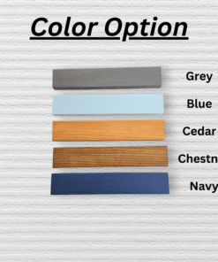 Alternative view of Wooden wall key holder with top shelf for decor