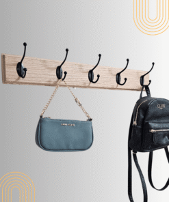 wood coat rack