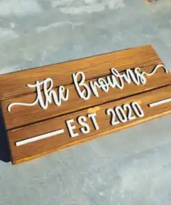 pallet wooden sign