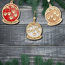 Christmas ornaments in Canada