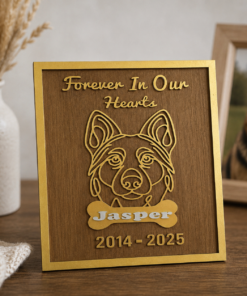 Personalized Dog Memorial Plaque